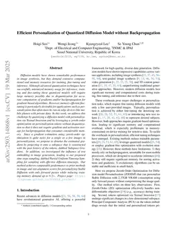 Efficient Personalization of Quantized Diffusion Model without Backpropagation