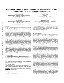 Covering Cracks in Content Moderation: Delexicalized Distant Supervision for Illicit Drug Jargon Detection