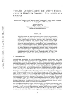 Towards Understanding the Safety Boundaries of DeepSeek Models: Evaluation and Findings