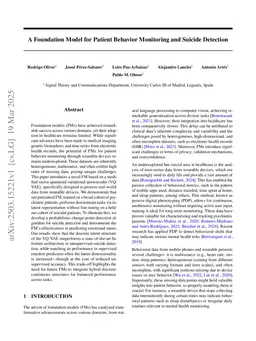 A Vector-Quantized Foundation Model for Patient Behavior Monitoring