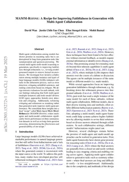 MAMM-Refine: A Recipe for Improving Faithfulness in Generation with Multi-Agent Collaboration