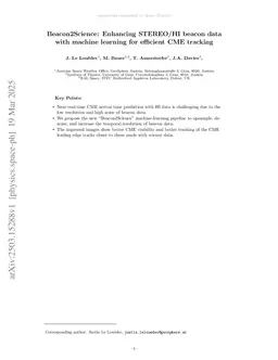 Beacon2Science: Enhancing STEREO/HI beacon data with machine learning for efficient CME tracking