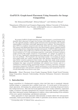 GraPLUS: Graph-based Placement Using Semantics for Image Composition