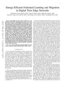 Energy-Efficient Federated Learning and Migration in Digital Twin Edge Networks