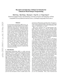 Beyond Local Selection: Global Cut Selection for Enhanced Mixed-Integer Programming