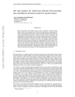 On the Limits of Applying Graph Transformers for Brain Connectome Classification