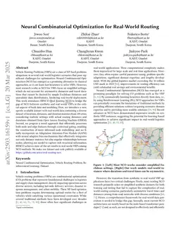 Neural Combinatorial Optimization for Real-World Routing