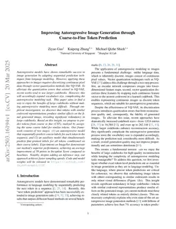Improving Autoregressive Image Generation through Coarse-to-Fine Token Prediction