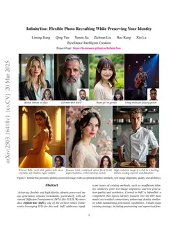 InfiniteYou: Flexible Photo Recrafting While Preserving Your Identity