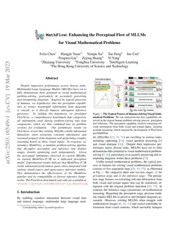 MathFlow: Enhancing the Perceptual Flow of MLLMs for Visual Mathematical Problems