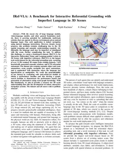 IRef-VLA: A Benchmark for Interactive Referential Grounding with Imperfect Language in 3D Scenes