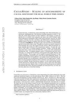 CausalRivers -- Scaling up benchmarking of causal discovery for real-world time-series
