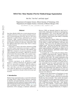 MM-UNet: Meta Mamba UNet for Medical Image Segmentation