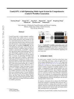ComfyGPT: A Self-Optimizing Multi-Agent System for Comprehensive ComfyUI Workflow Generation