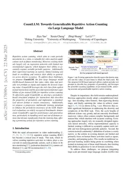 CountLLM: Towards Generalizable Repetitive Action Counting via Large Language Model