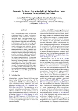 Improving Preference Extraction In LLMs By Identifying Latent Knowledge Through Classifying Probes