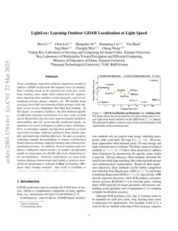 LightLoc: Learning Outdoor LiDAR Localization at Light Speed