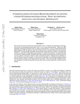 Understanding Inverse Reinforcement Learning under Overparameterization: Non-Asymptotic Analysis and Global Optimality