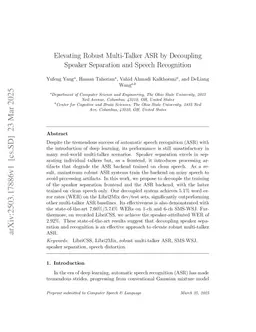 Elevating Robust Multi-Talker ASR by Decoupling Speaker Separation and Speech Recognition