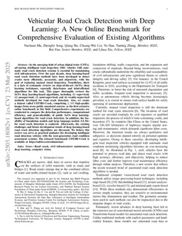 Vehicular Road Crack Detection with Deep Learning: A New Online Benchmark for Comprehensive Evaluation of Existing Algorithms