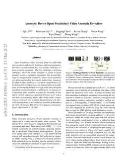 Anomize: Better Open Vocabulary Video Anomaly Detection
