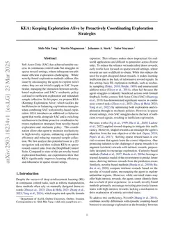 KEA: Keeping Exploration Alive by Proactively Coordinating Exploration Strategies