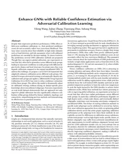 Enhance GNNs with Reliable Confidence Estimation via Adversarial Calibration Learning