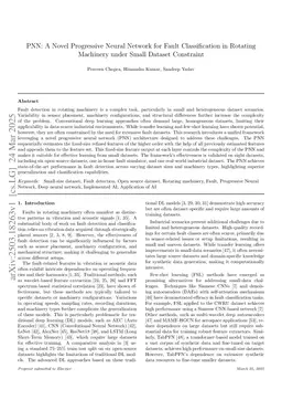 PNN: A Novel Progressive Neural Network for Fault Classification in Rotating Machinery under Small Dataset Constraint