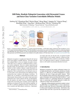 Diff-Palm: Realistic Palmprint Generation with Polynomial Creases and Intra-Class Variation Controllable Diffusion Models