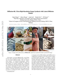 Diffusion-4K: Ultra-High-Resolution Image Synthesis with Latent Diffusion Models