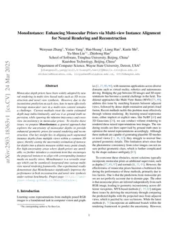 MonoInstance: Enhancing Monocular Priors via Multi-view Instance Alignment for Neural Rendering and Reconstruction