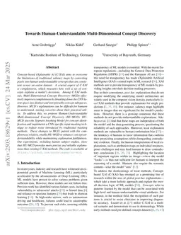 Towards Human-Understandable Multi-Dimensional Concept Discovery