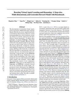 Boosting Virtual Agent Learning and Reasoning: A Step-Wise, Multi-Dimensional, and Generalist Reward Model with Benchmark