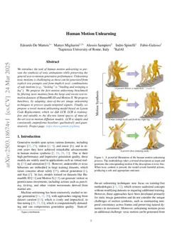 Human Motion Unlearning