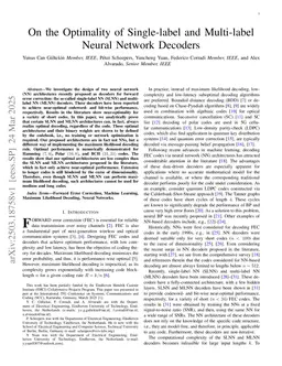 On the Optimality of Single-label and Multi-label Neural Network Decoders