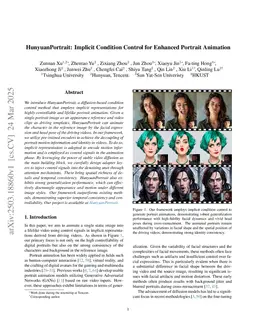 HunyuanPortrait: Implicit Condition Control for Enhanced Portrait Animation