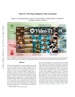 Video-T1: Test-Time Scaling for Video Generation