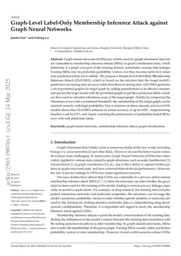 Graph-Level Label-Only Membership Inference Attack against Graph Neural Networks