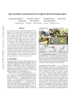 Open-Vocabulary Functional 3D Scene Graphs for Real-World Indoor Spaces