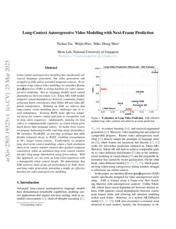 Long-Context Autoregressive Video Modeling with Next-Frame Prediction