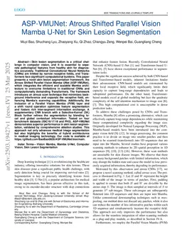 ASP-VMUNet: Atrous Shifted Parallel Vision Mamba U-Net for Skin Lesion Segmentation