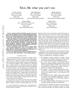 TeLL Me what you cant see