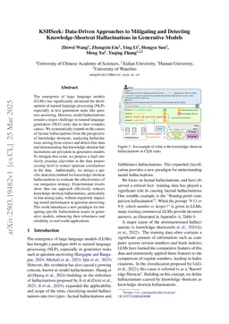 KSHSeek: Data-Driven Approaches to Mitigating and Detecting Knowledge-Shortcut Hallucinations in Generative Models