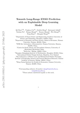 Towards Long-Range ENSO Prediction with an Explainable Deep Learning Model