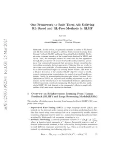 One Framework to Rule Them All: Unifying RL-Based and RL-Free Methods in RLHF
