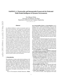 FedMM-X: A Trustworthy and Interpretable Framework for Federated Multi-Modal Learning in Dynamic Environments
