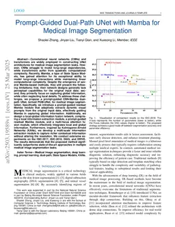 Prompt-Guided Dual-Path UNet with Mamba for Medical Image Segmentation
