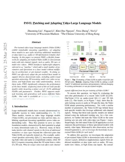 PAVE: Patching and Adapting Video Large Language Models