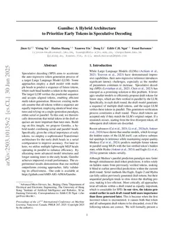 Gumiho: A Hybrid Architecture to Prioritize Early Tokens in Speculative Decoding