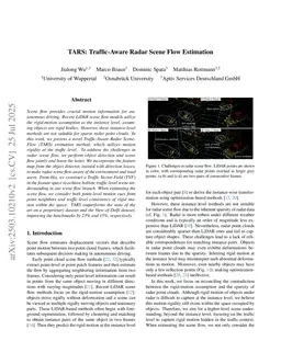 TARS: Traffic-Aware Radar Scene Flow Estimation
